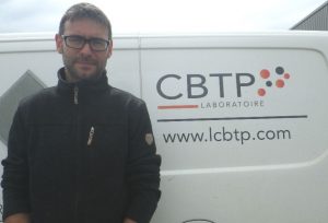 Steven Bossard devient technicien au sein du secteur Environnement Laboratoire CBTP