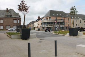 Chantier : Contrôle extérieur d’enrobés au centre-ville de Montauban-de-Bretagne 