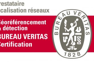 Logo certification Veritas pour Géoréférencement et détection de réseaux de Laboratoire CBTP