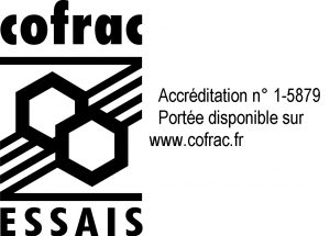 Logo accréditation COFRAC Essai n°1- 5879