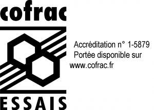 Logo accréditation COFRAC Essai n°1- 5879