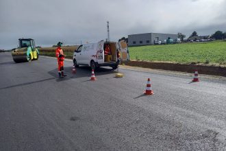 Utilisation du gammadensimètre sur une chaussée par Laboratoire CBTP