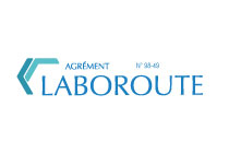Logo agrément Laboroute pour Laboratoire CBTP N°98-49