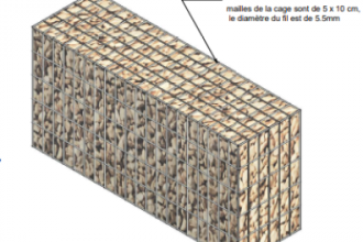 GABION pré-rempli et vibré